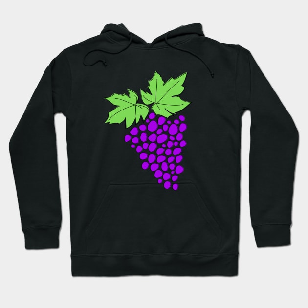 Grapes Hoodie by 369designs